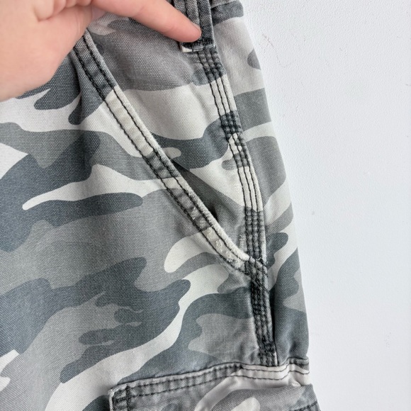 Carhartt Shorts Mens 36 Rugged Cargo Camo Relaxed Fit Military Y2K 100279 - Picture 7 of 12